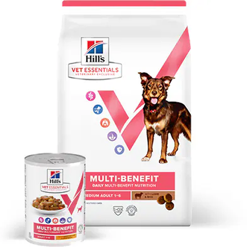 Multi-Benefit Hill's Dog Food Packshot